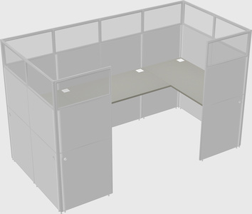 Cabine en u
