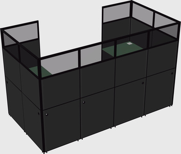 Cabine en u