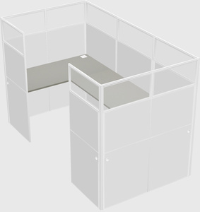 Cabine en u