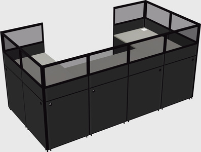 Cabine en u