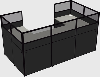 Cabine en u