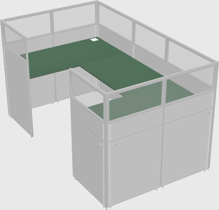 Cabine en u