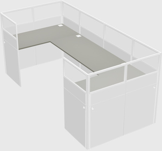 Cabine en u