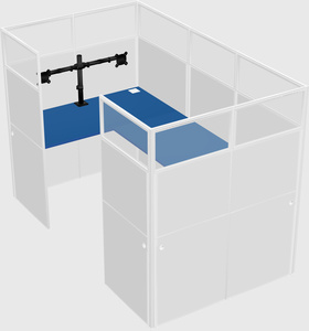 Cabine en u
