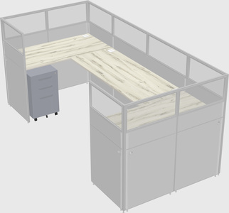 Cabine en u