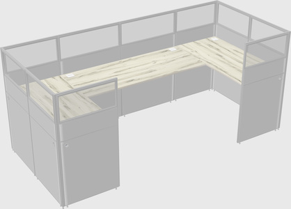 Cabine en u