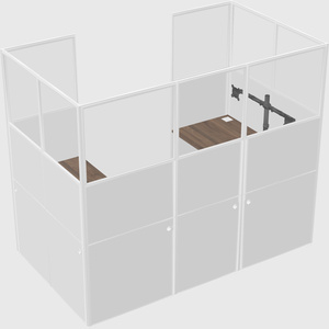 Cabine en u