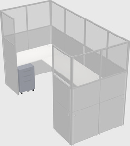 Cabine en u