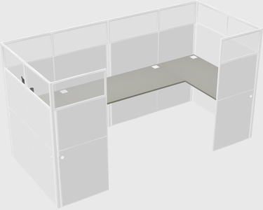 Cabine en u