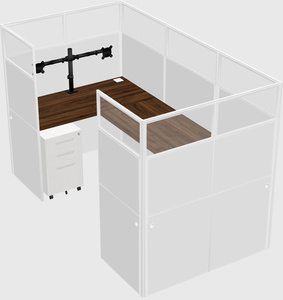 Cabine en u