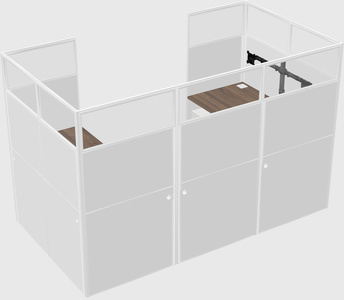 Cabine en u