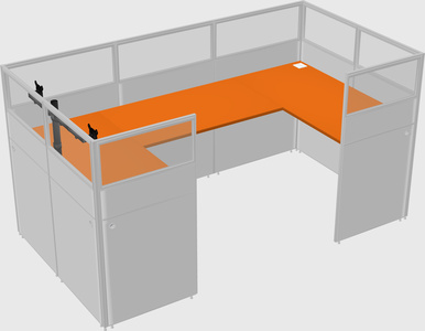 Cabine en u