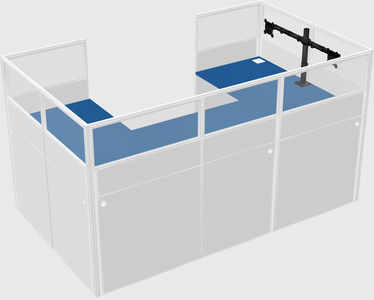 Cabine en u