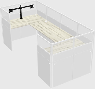 Cabine en u