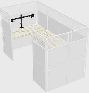 Cabine en u