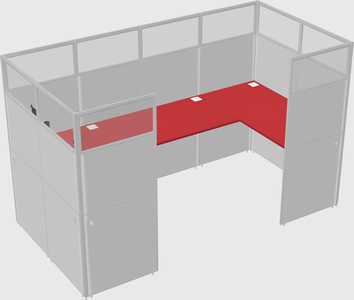 Cabine en u