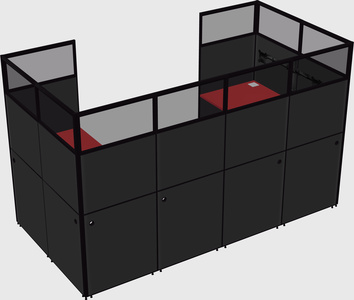 Cabine en u