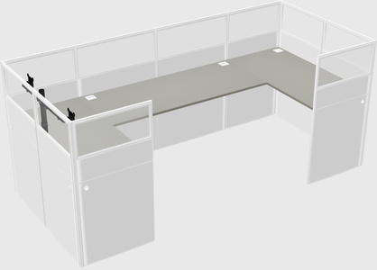 Cabine en u