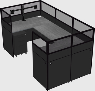 Cabine en u