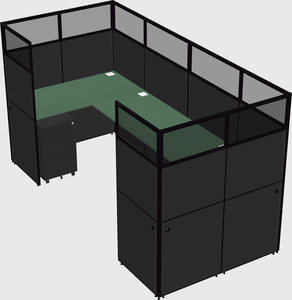 Cabine en u
