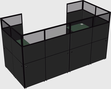 Cabine en u