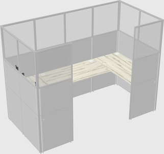 Cabine en u