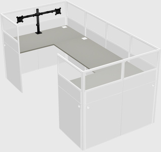 Cabine en u