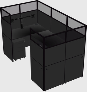 Cabine en u