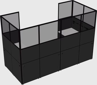 Cabine en u