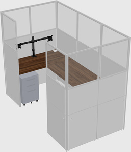 Cabine en u