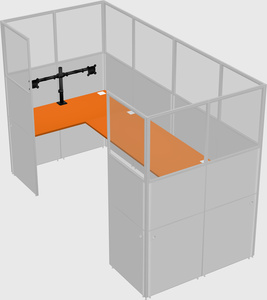 Cabine en u
