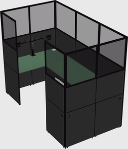 Cabine en u