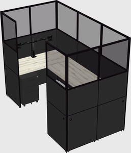 Cabine en u