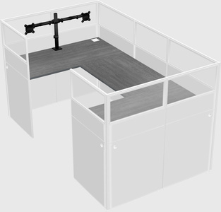 Cabine en u