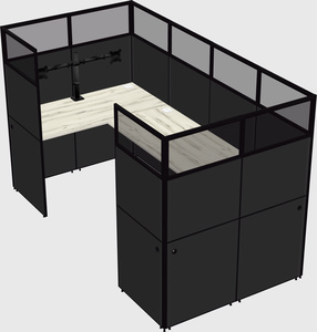 Cabine en u
