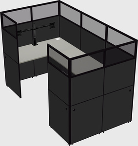 Cabine en u