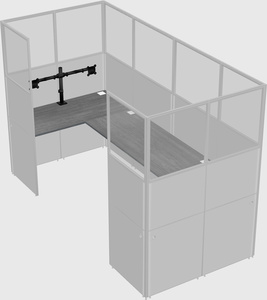 Cabine en u