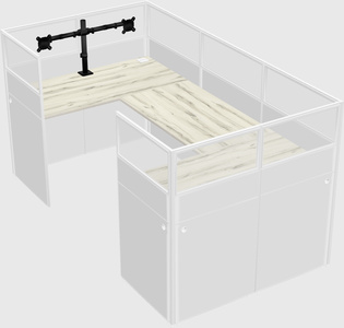 Cabine en u