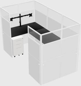 Cabine en u