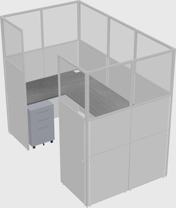 Cabine en u