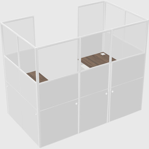 Cabine en u