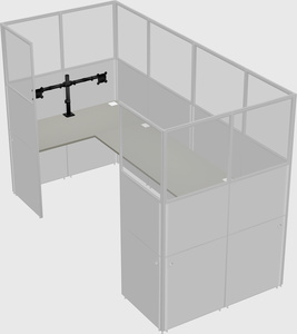 Cabine en u