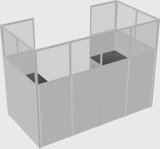 Cabine en u