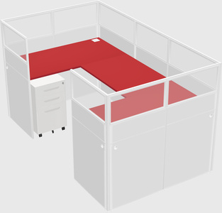 Cabine en u
