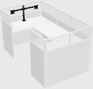 Cabine en u
