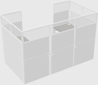 Cabine en u