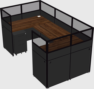Cabine en u