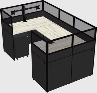 Cabine en u