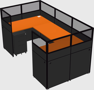 Cabine en u