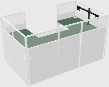 Cabine en u